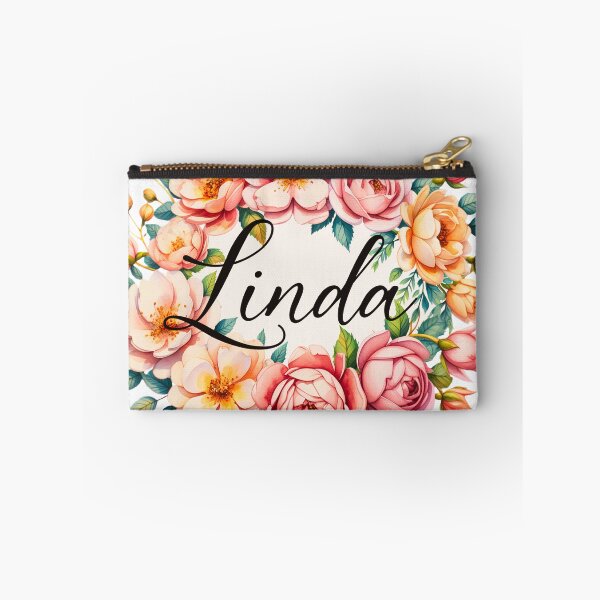 Item preview, Linda Floral Name Watercolor Boho Personalized Design designed and sold by ArcticFoxStudio.