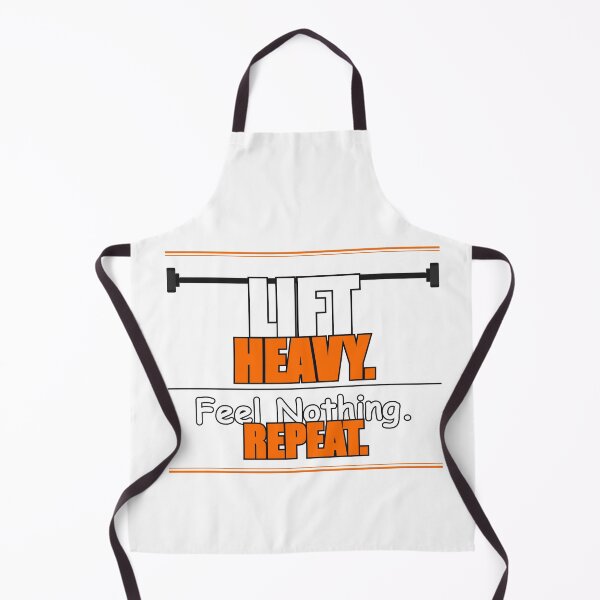 Item preview, Lift Heavy Feel Nothing Repeat Funny Gym Workout designed and sold by Mega-Shopping.
