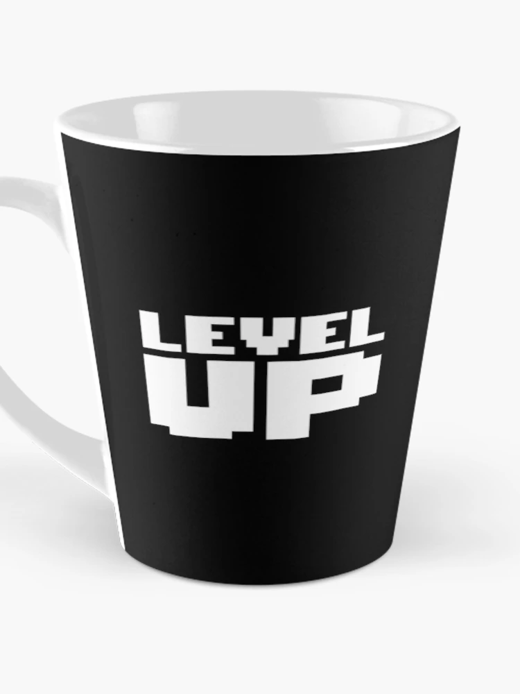 Thumbnail 3 of 4, Coffee Mug, Level Up designed and sold by Sakuga Drip.