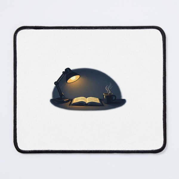 Item preview, Cozy Night Desk Flat Vector designed and sold by Le Grand Requin.
