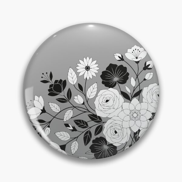 Item preview, Black and White Botanical Garden designed and sold by BrunoLinuxArt.