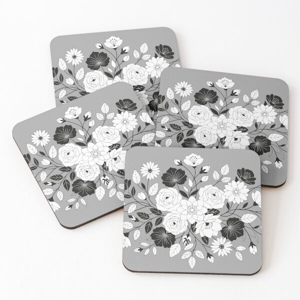 Item preview, Black and White Botanical Garden designed and sold by BrunoLinuxArt.