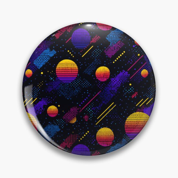 Item preview, 80s Synthwave Vaporwave Retro Sunset Abstract Pattern designed and sold by NicolasGlowArt.