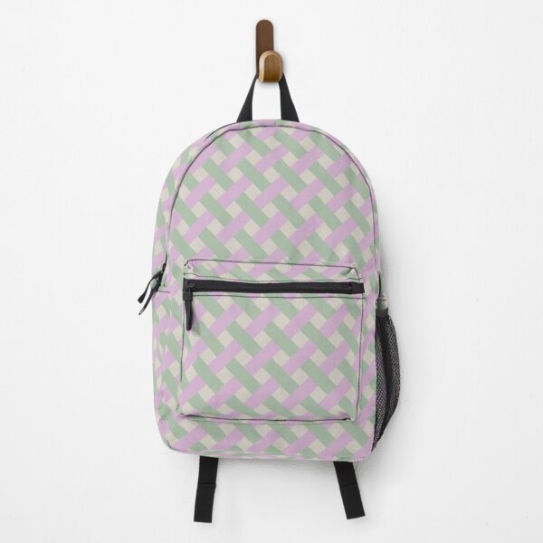 Item preview, Pastel Lattice in mint, green, and violet designed and sold by PCaleDesigns.