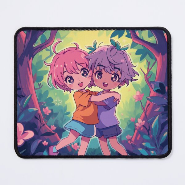 Item preview, Cute Best Friends Forest Hug Kids Nature Neon Design designed and sold by DervoTeck2767.