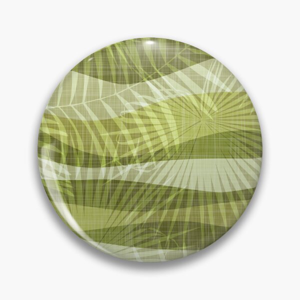Item preview, Olive green summer palm leaf breeze - wavy linen texture stripes designed and sold by kobyakov.