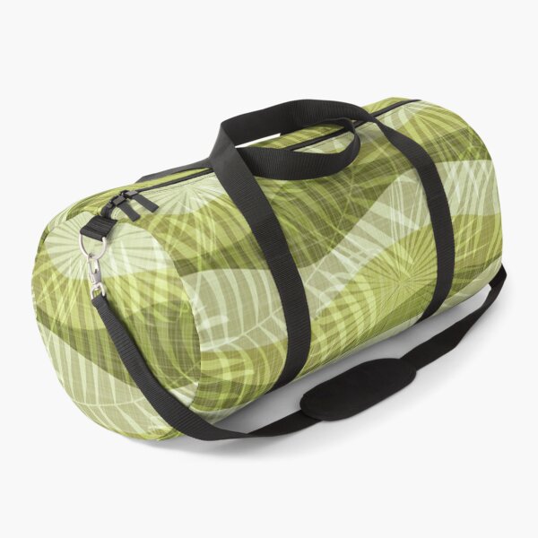 Item preview, Olive green summer palm leaf breeze - wavy linen texture stripes designed and sold by kobyakov.