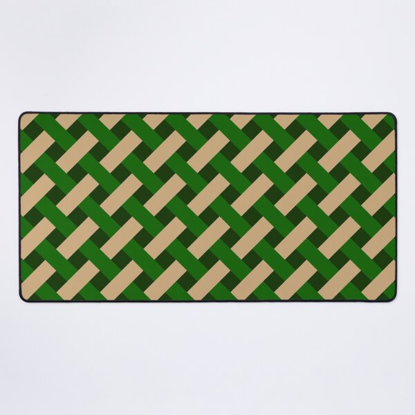 Item preview, Lattice in greens and cream designed and sold by PCaleDesigns.