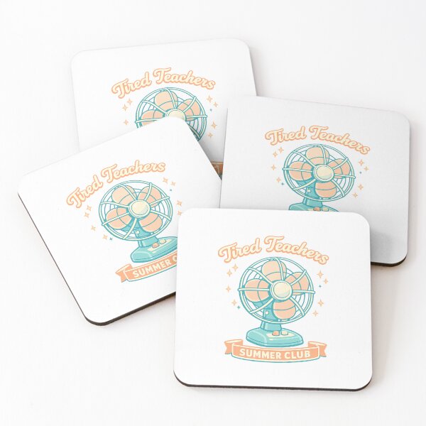Item preview, Tired Teachers Summer Club designed and sold by LuveraxArt.