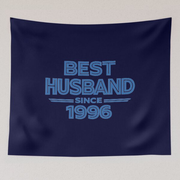 Item preview, best Husband since 1996,Anniversary Husband Gift designed and sold by CloudyPress.