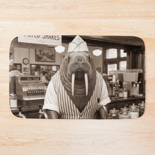 Item preview, Walrus Is Debonair in All His Professional Actions  designed and sold by Tridentulus.