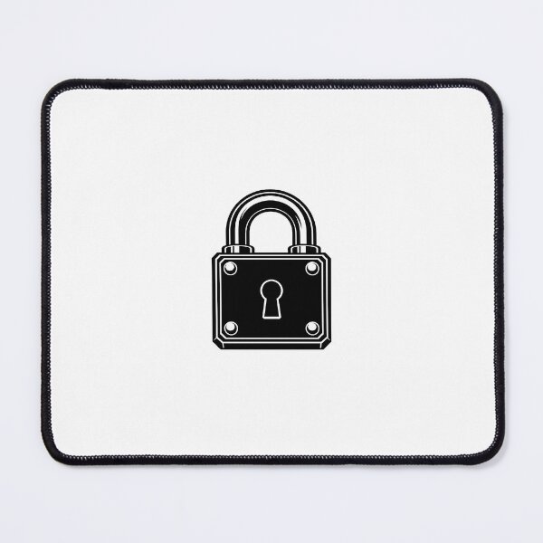Item preview, Heavy Industrial Padlock Icon designed and sold by Le Grand Requin.