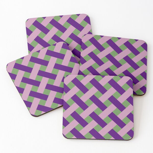 Item preview, Lattice in purples and green designed and sold by PCaleDesigns.