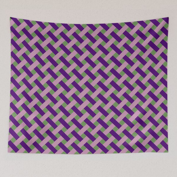 Item preview, Lattice in purples and green designed and sold by PCaleDesigns.