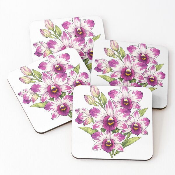Item preview, Dendrobium Enobi Splash  designed and sold by scicilysimonee.