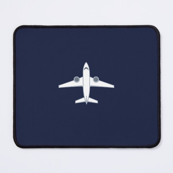 Item preview, Top-Down Minimalist Airplane Icon designed and sold by Le Grand Requin.