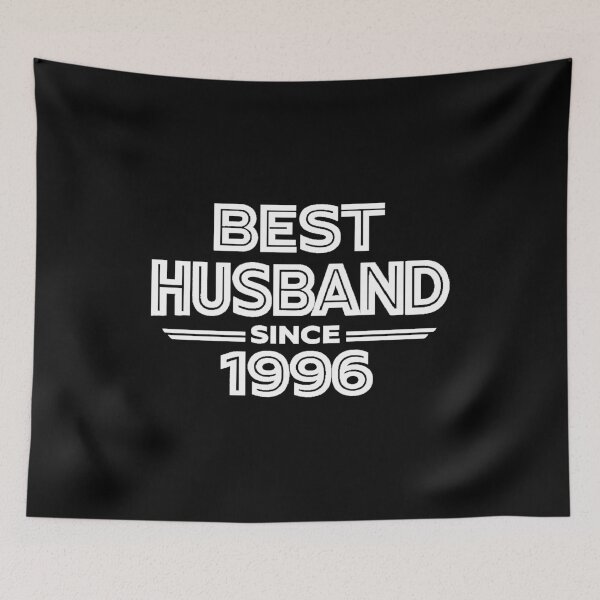 Item preview, best Husband since 1996,Anniversary Husband Gift designed and sold by CloudyPress.