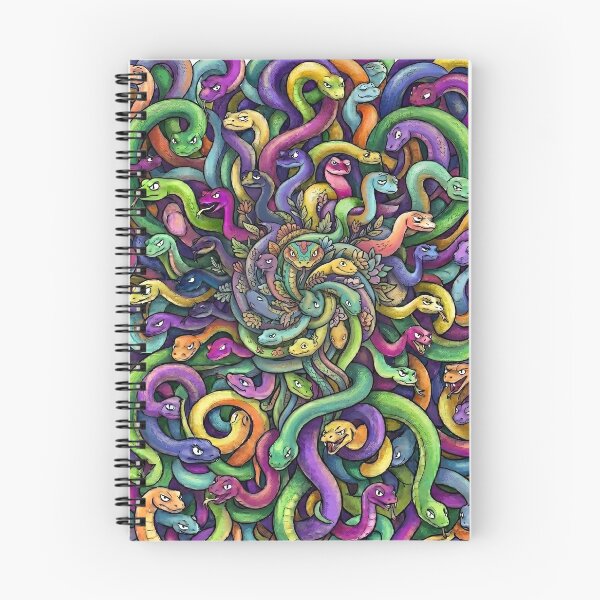 Item preview,  Colorful snakes designed and sold by MessyDaisy.