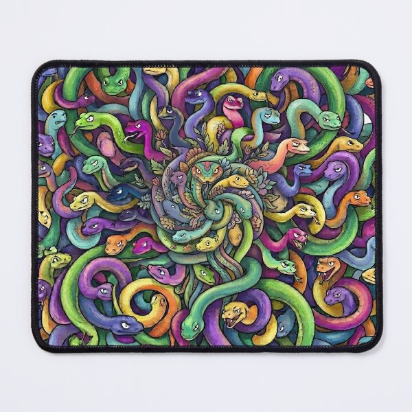 Item preview, Colorful snakes designed and sold by MessyDaisy.