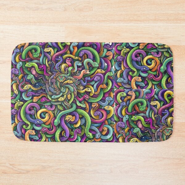 Item preview,  Colorful snakes designed and sold by MessyDaisy.
