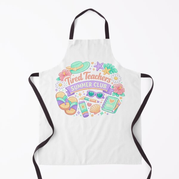 Item preview, Tired Teachers Summer Club designed and sold by LuveraxArt.