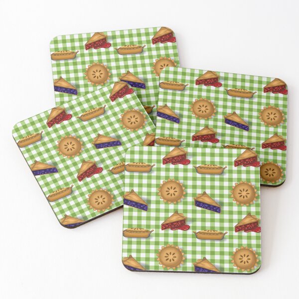 Item preview, Pie Season - Green Gingham designed and sold by PCaleDesigns.