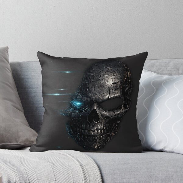 Item preview, NO SOUL DETECTED — AI Skull Glitch designed and sold by ShadowSignal.