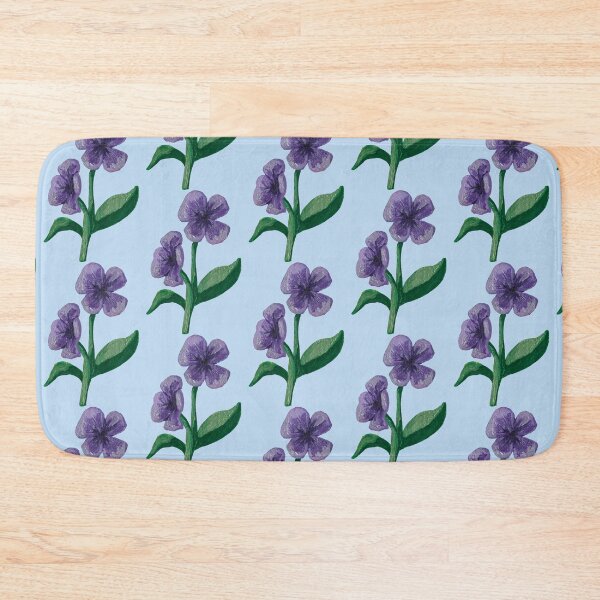 Item preview, Swift Violet Flower Painting  designed and sold by AnubisAltarArt.