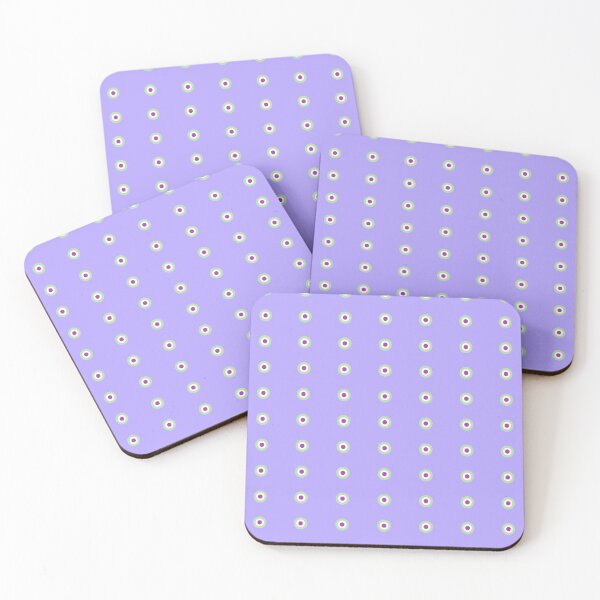 Item preview, Mediterranean Dots Simplified VioletSeafoam designed and sold by PCaleDesigns.