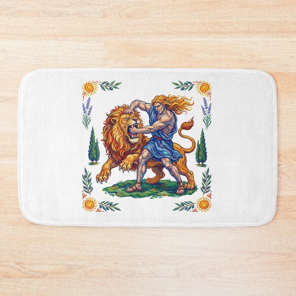 Item preview, Wrestling Lion Mythologica designed and sold by TeeARTHY.