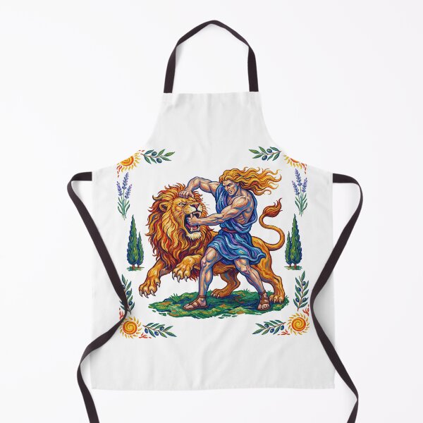 Item preview, Wrestling Lion Mythologica designed and sold by TeeARTHY.