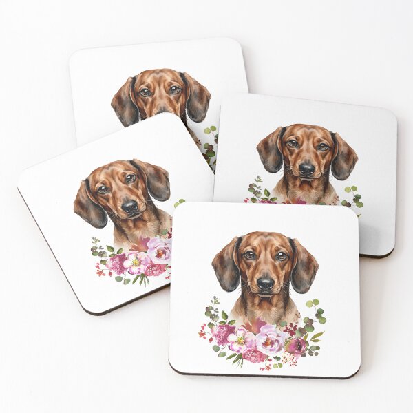 Item preview, Watercolor Dachshund designed and sold by Liededrom..