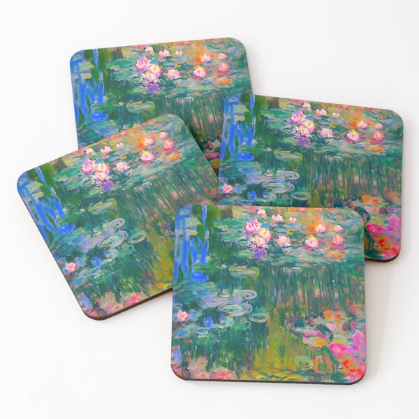Item preview, Water Lilies Painting designed and sold by ViaARTfactory.