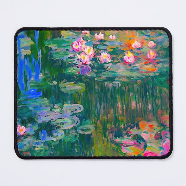 Item preview, Water Lilies Painting designed and sold by ViaARTfactory.