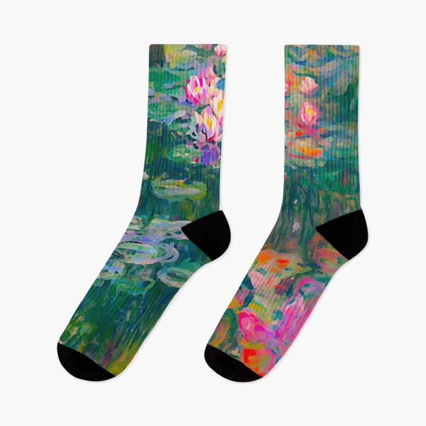 Item preview, Water Lilies Painting designed and sold by ViaARTfactory.