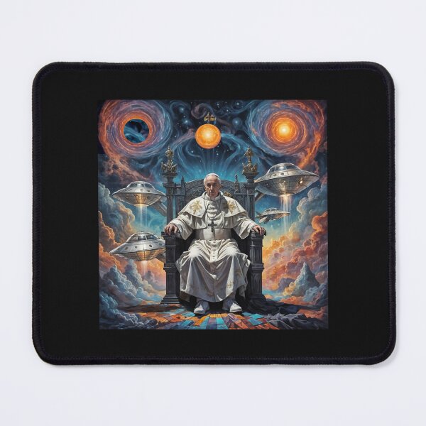Item preview, Space Cathedral of Dreams Tarot Card The Pope #2 designed and sold by Helios Be. Lavsh.