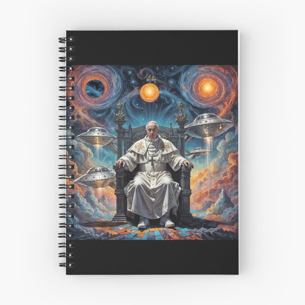 Item preview, Space Cathedral of Dreams Tarot Card The Pope #2 designed and sold by Helios Be. Lavsh.