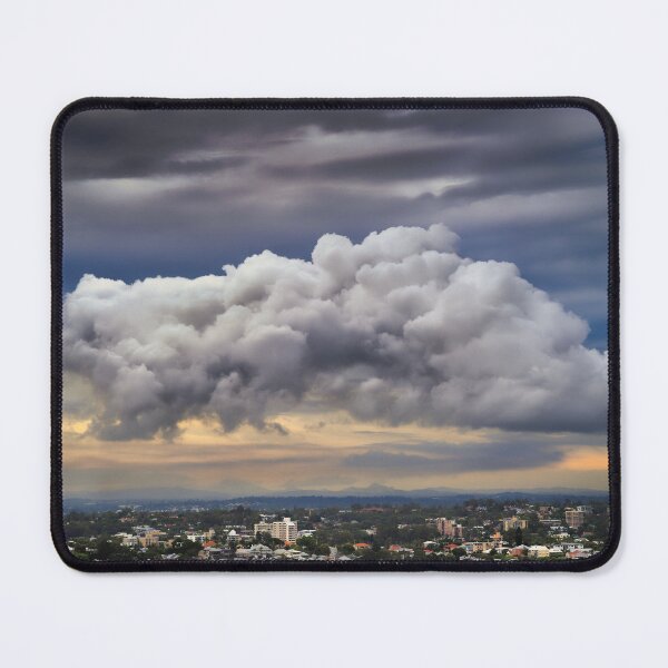 Item preview, Dramatic Cloud Over Brisbane City Skyline designed and sold by pcole123.