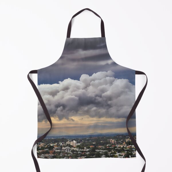 Item preview, Dramatic Cloud Over Brisbane City Skyline designed and sold by pcole123.