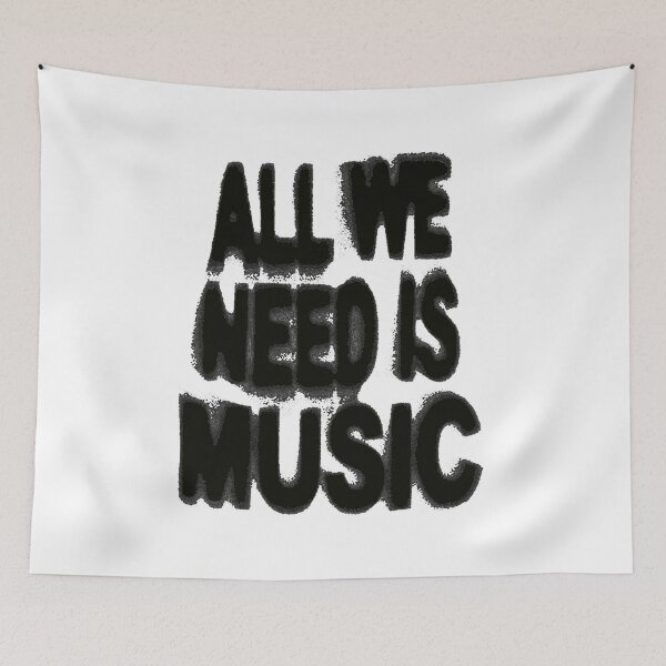 Item preview, All We Need Is Music designed and sold by ProdByRTHA.