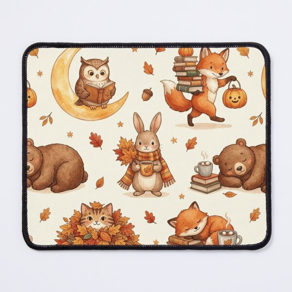 Item preview, Autumn Storybook Animals designed and sold by Thalora Store.