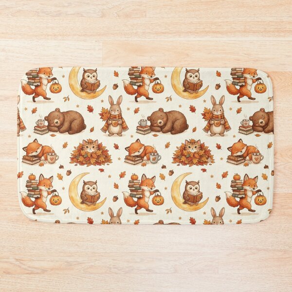 Item preview, Autumn Storybook Animals designed and sold by Thalora Store.