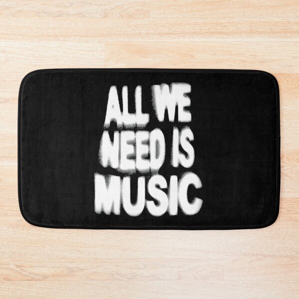 Item preview, All We Need Is Music (Dark) designed and sold by ProdByRTHA.