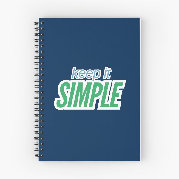Item preview, Optimistic Phrase Keep It Simple designed and sold by MundoZoe.