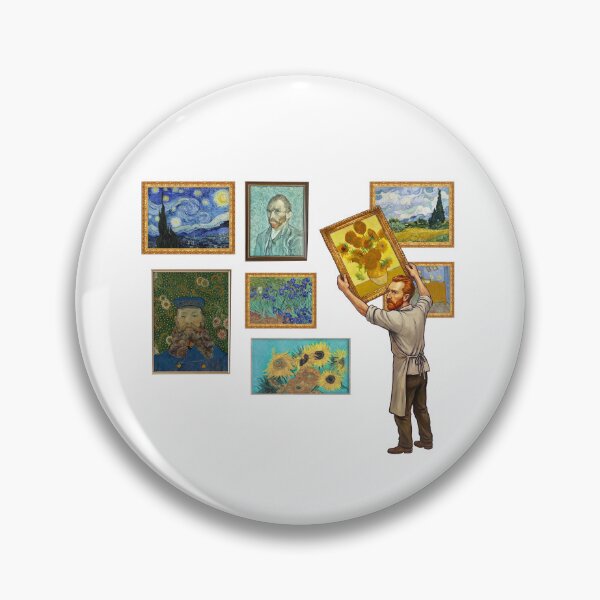 Item preview, Vincent Van Gogh Gallery Sunflowers designed and sold by TeeARTHY.