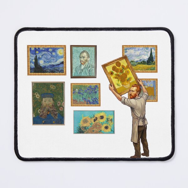 Item preview, Vincent Van Gogh Gallery Sunflowers designed and sold by TeeARTHY.