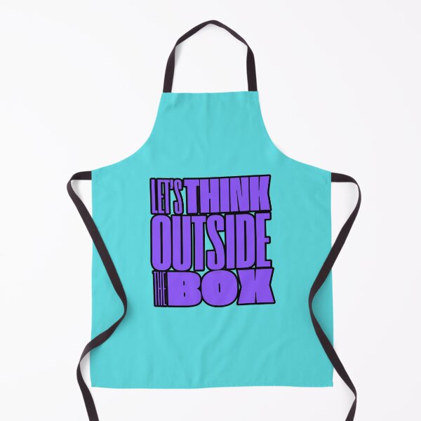 Item preview, Motivational Phrase Let's Think Outside The Box designed and sold by MundoZoe.
