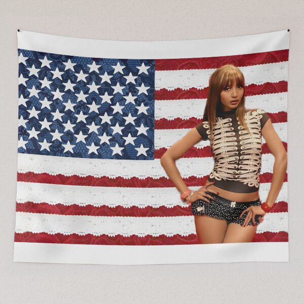 Item preview, Pink Pantheress American flag  designed and sold by tatianahharmon.