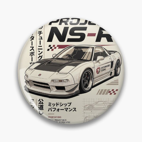 Item preview,  Project NS-R Retro JDM Supercar Poster designed and sold by Pixel-Perfecto.