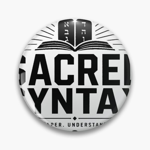Item preview, Sacred Syntax Logo in Black designed and sold by SacredSyntax.
